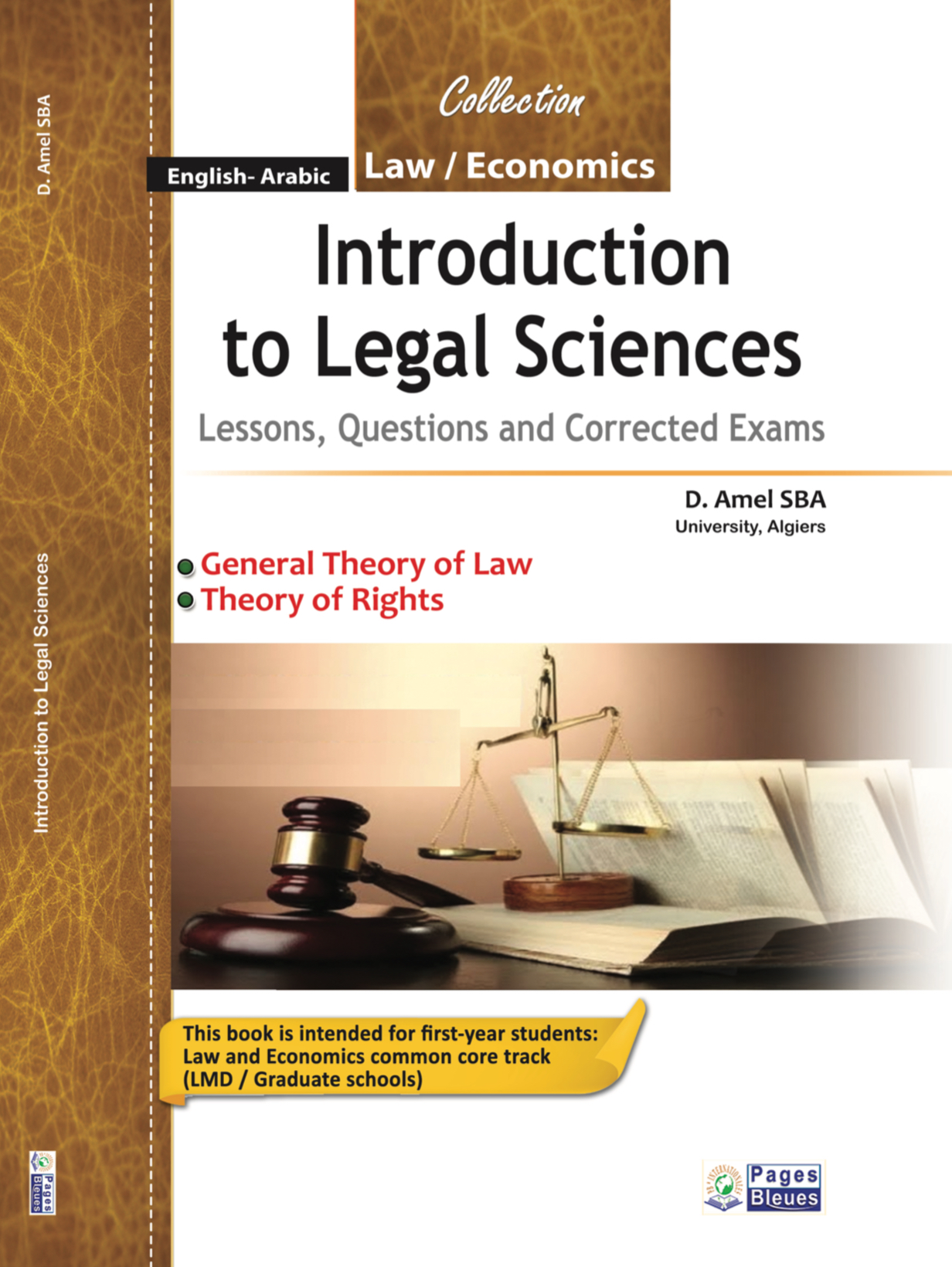 Introduction to Legal Sciences Lessons, Questions and Corrected Exams
