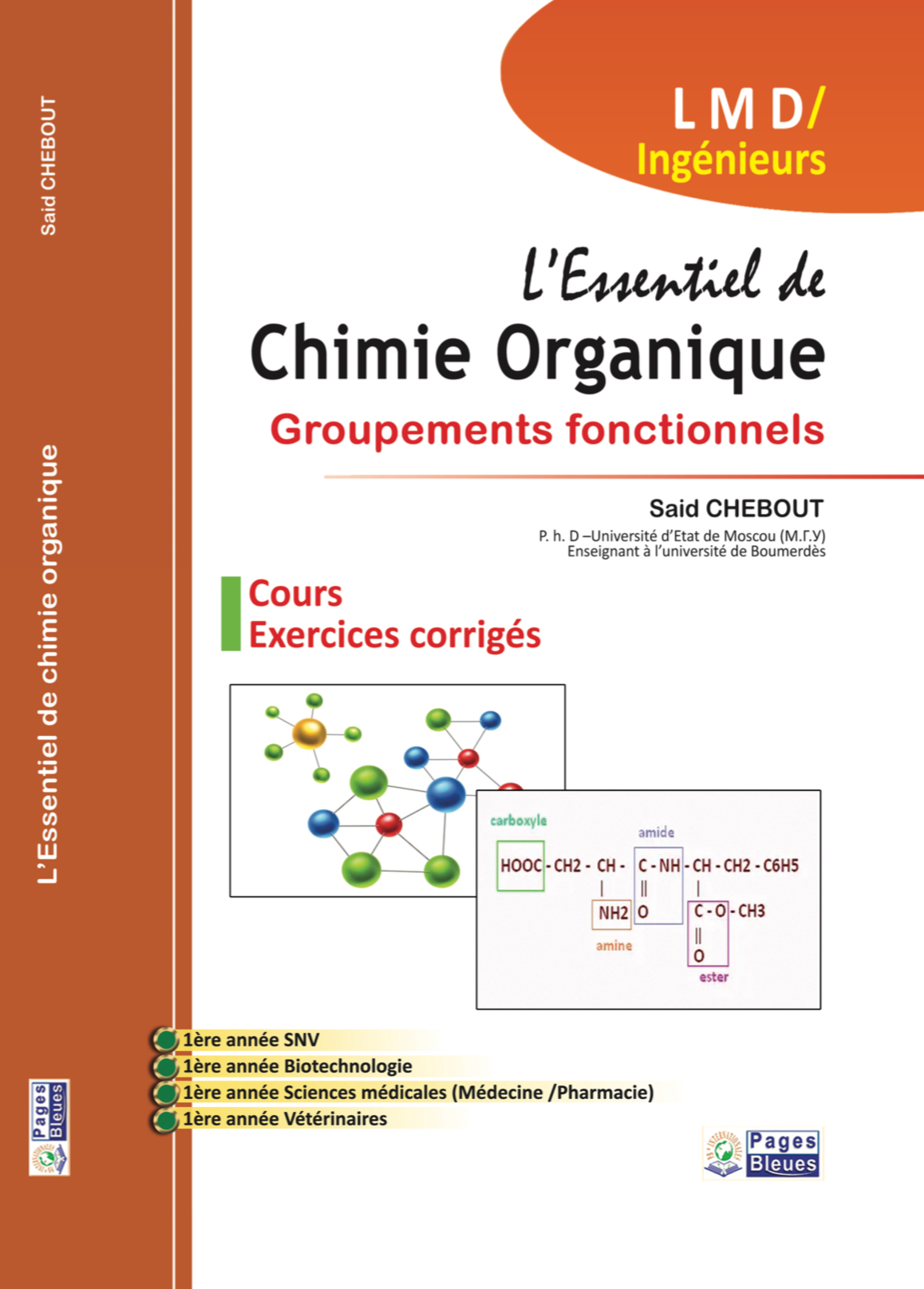 L’Essentiel de chimie organique (Groupements fonctionnels)