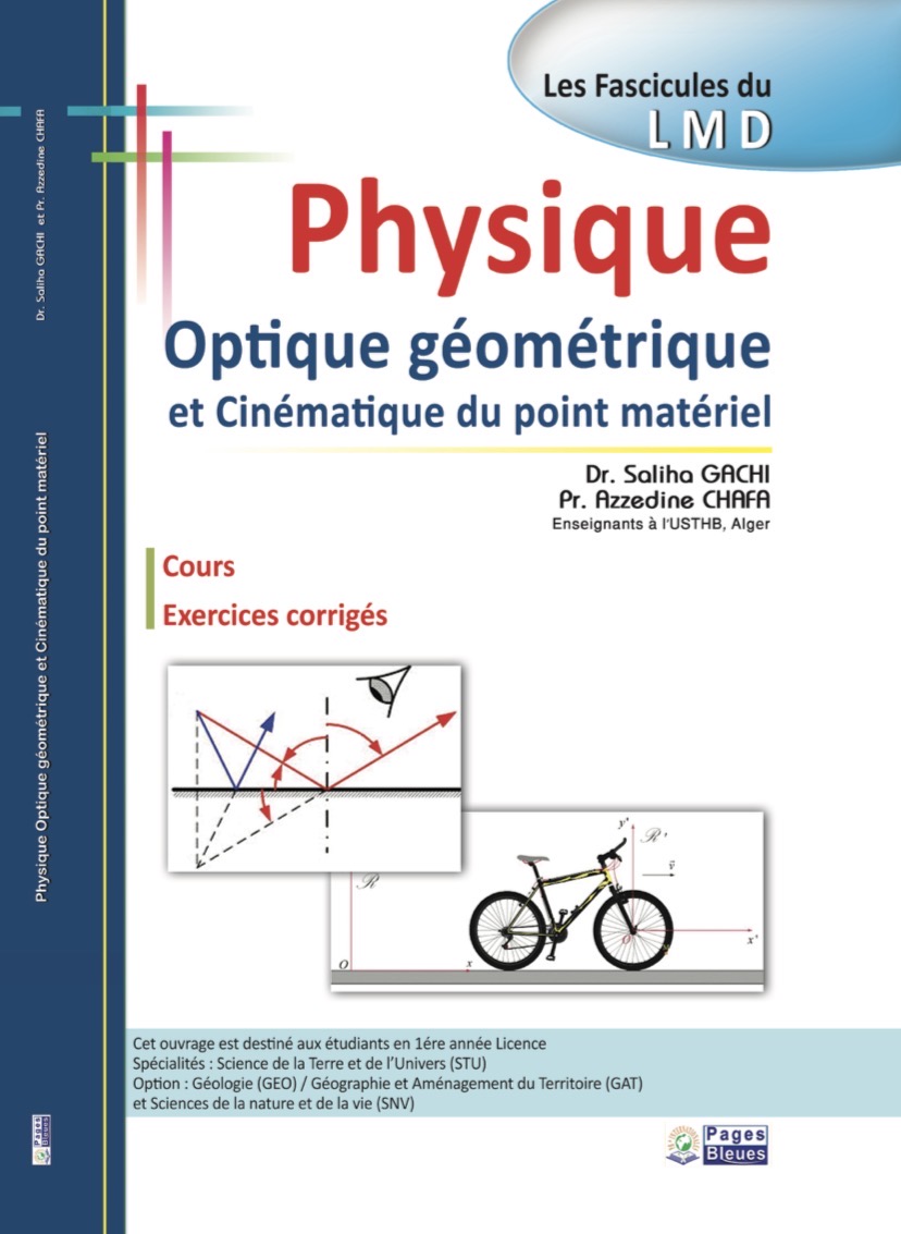 Physique Optique géométrique et Cinématique du point matériel